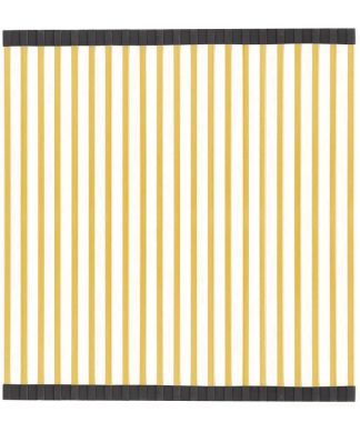 Whitehaus Noah Plus Kitchen Rolling Matt With Brass Finish WHNPLRM-B