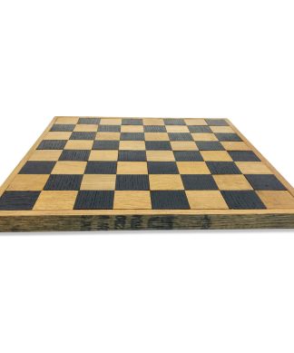 WhiskeyMade Bourbon Barrel Chess Board