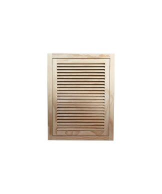 Wood Return Air Filter Grille, 18"x30", Standard Sqaure Edge