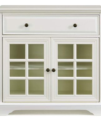 32" Window Pane 2 Door TV Stand