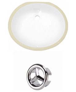 16.5-in. W Bathroom Undermount Sink Set RPBK-20517