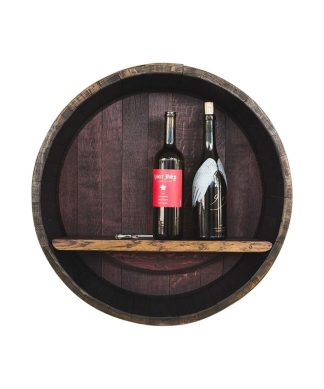 Wine Barrel Shelf