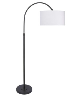 63.5" Modern Oiled Bronze Arc Floor Lamp
