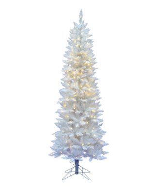 6' X 29" Sparkle White Pencil 300Led Wht