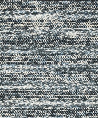 5'x7' Blue Wool Rug