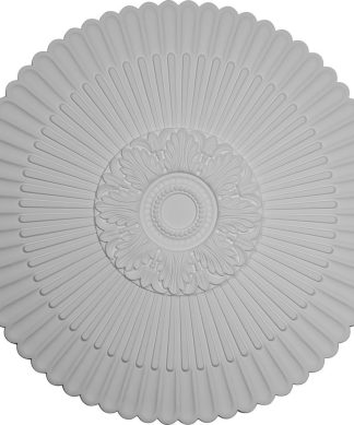 41"OD x 1 5/8"P Nexus Ceiling Medallion, Ultra Pure White