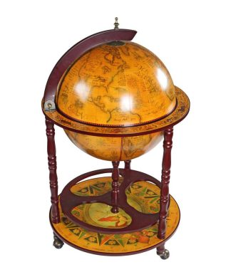 16th-Century Italian Replica Globe Bar