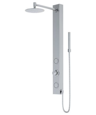 VIGO Gardenia Shower Massage Panel, Stainless Steel