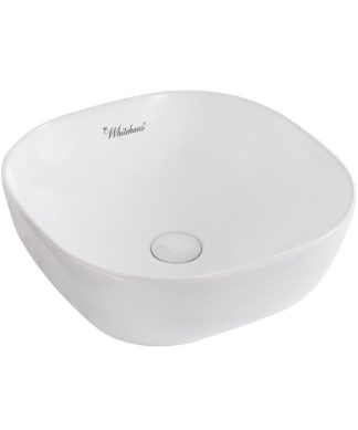 Whitehaus Isabella Plus Bathroom Sink With White Finish WH71301