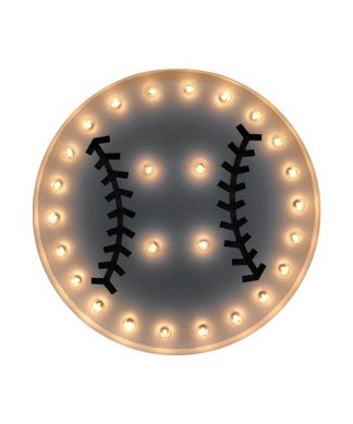 2' White "Baseball" Icon