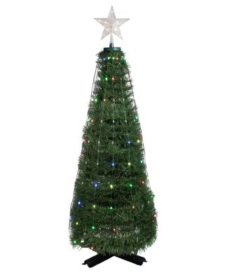 4' Color Changing Multiple Function Pop Up Artificial Outdoor Christmas Tree
