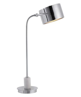 1 Light Contemporary Desk Lamp - 8 inches wide by 8 inches deep 1 Light