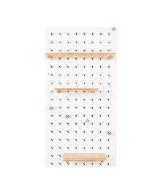 White Pegboard Organizer, Zuiver Bundy