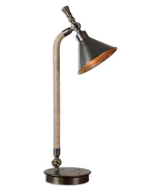 1 Light Task Lamp - 24 inches wide by 7.75 inches deep 1 Light Task Lamp - 24