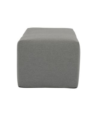 18"Pouf Cube, Heritage Granite