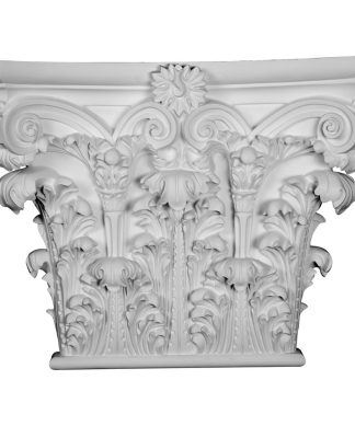 23 1/4"Wx20 7/8"Hx5 7/8"P Corinthian Capital