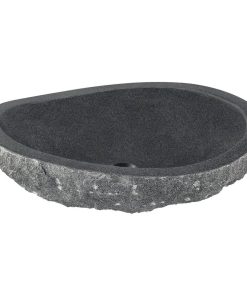 866 Natural Gray Granite Vessel Sink