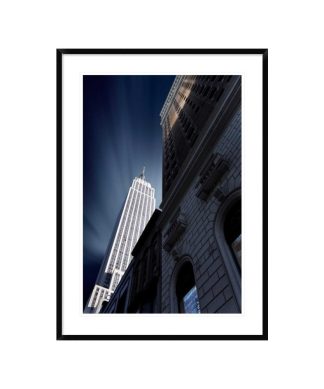 "Skyscraper" Framed Digital Print by Sebastien Del Grosso, 32x44"