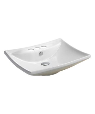 23.8-in. W Bathroom Vessel Sink RPBK-28467
