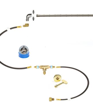 48" Single Linear Burner and Preplumbed Kit for Natural Gas Or Propane