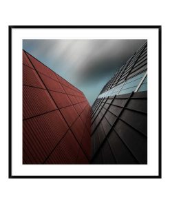 "The Visor" Framed Digital Print by Gilbert Claes, 44x44"
