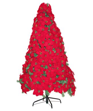 6' Tall Poinsettia Tree