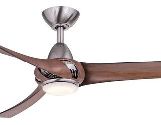 Wind River Droid LED Ceiling Fan WR1462NWAL - Nickel