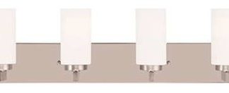 West Lake Bath Light, Brushed Nickel