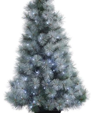 7' New Hampshire Fir Artificial Christmas Tree with 450 Clear LED Lights