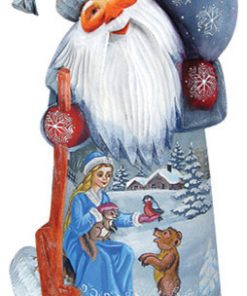 Winter Story, Woodcarved Figurine