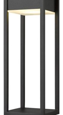 Z-Lite 585PHBS-SQPM-BK-LED Barwick - 28.25 Inch 14W 1 LED Outdoor Square Pier Mo