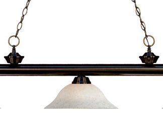 Z-Lite 3 Light Billiard Light, Bronze, 200-3Brz-Wm16