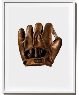 Vintage Abercrombie and Fitch Glove, Photograph, White Frame, 14''x18''