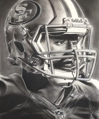 "San Francisco 49ers" NFL Artwork, Rolled