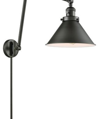 1-Light 10" Swing Arm Oil Rubbed Bronze - Bulb Included