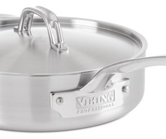 Viking 5-Ply Professional - 3.4 Qt. Saute Pan w/Lid - Satin Finish