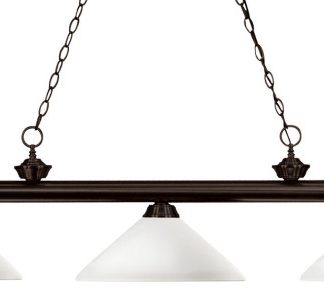 Z-LITE 200-3BRZ-AMO14 3 Light Billiard Light