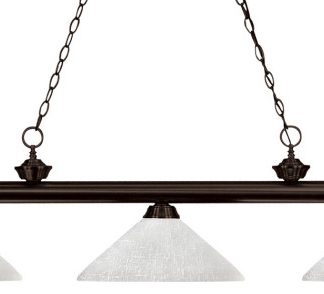 Z-LITE 200-3BRZ-AWL14 3 Light Billiard Light