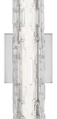 18" LED Wall Sconce, Chrome