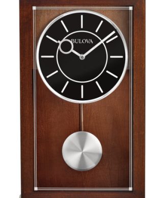 Westport Espresso Chiming Mantle Clock