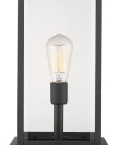 Z-Lite 531PHBXLR-533PM-BK Portland - 105.25" One Light Outdoor Post Mount