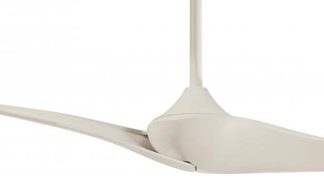 Wave II 60" Ceiling Fan In Flat White Finish