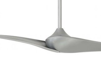 Wave II 60" Ceiling Fan In Silver Finish