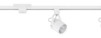 3 Cylinder Integrated LED Track Lighting Kit, White