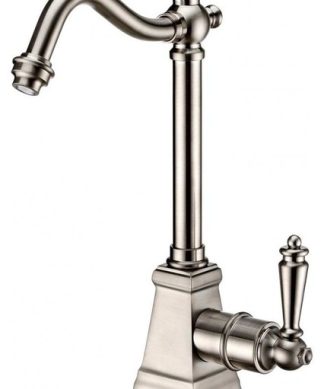 Whitehaus WHFH-C2011-BN BrushedNickel Cold Water Faucet w Traditional Spout