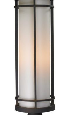 Z-Lite 530PHB-533PM-ORB Woodland - One Light Pier Mount