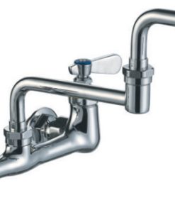 Whitehaus Kitchen Utility Faucet With Polished Chrome Finish WHFS9814-008DJ-C