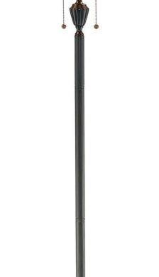 2 Light Tiffany Floral Floor Lamp - Tiffany Style Floor Light 2 Light Tiffany