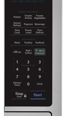1.4-Cu. Ft. Countertop Microwave With Alexa-Enabled Controls, Stainless Steel