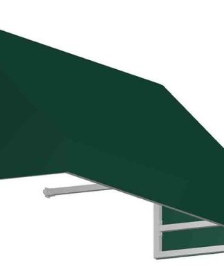 3' New Yorker Window/Entry Awning, Forest Green